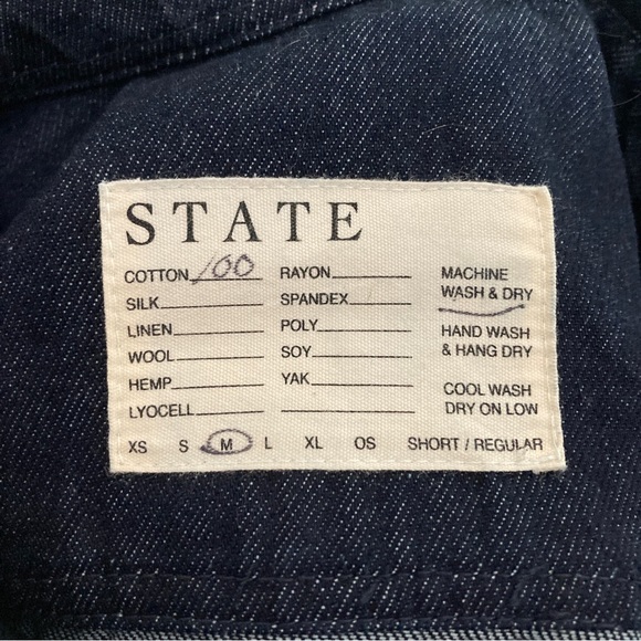 State Denim Collared Dress - Picture 7 of 8